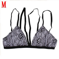 Women Double Straps Lace Bra